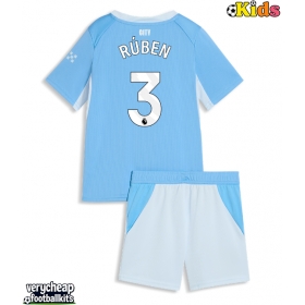 Manchester City Ruben Dias #3 Replica Home Minikit 2026-27 Short Sleeve (+ pants)